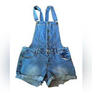 Tinseltown Light Blue Denim Overalls